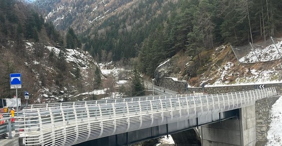 Apre il nuovo ponte di Chevril tra Aymavilles e Cogne