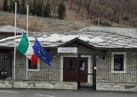 La Stazione dei carabinieri di Cogne