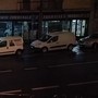 Corso Ivrea illuminato la sera solo da qualche vetrina