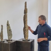 Donato Savin in mostra al Forte di Bard col progetto 'Stele'