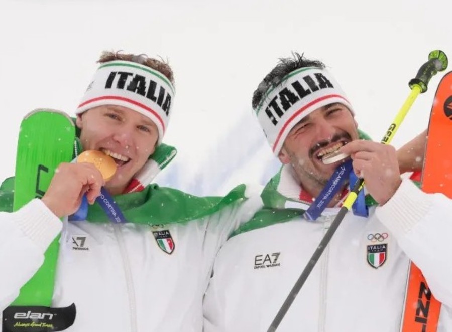 Simone Deromedis e Federico Tomasoni (photo credit Neve Italia) Simone Deromedis e Federico Tomasoni (photo credit Neve Italia)