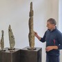 Donato Savin in mostra al Forte di Bard col progetto 'Stele'