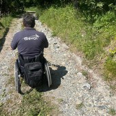 Sentiero impraticabile, anche il 'coraggioso' Egidio si è dovuto arrendere
