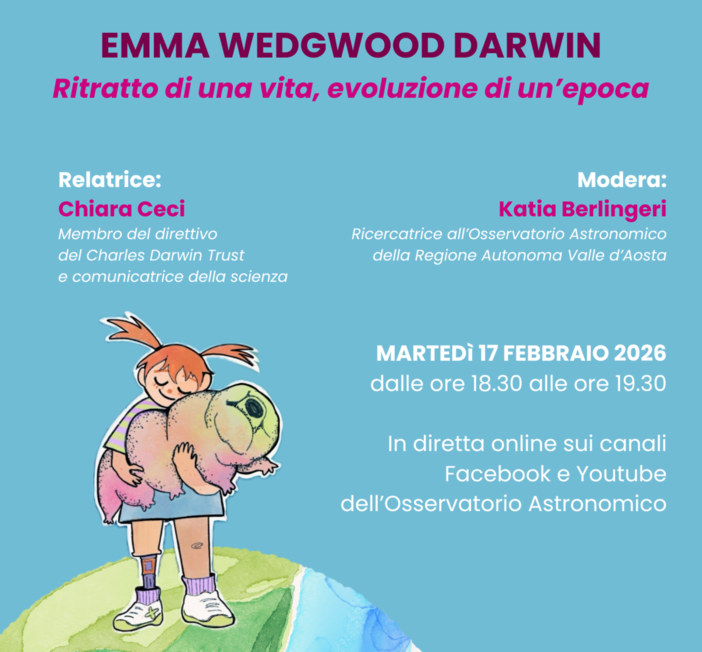 Donne e scienza, diretta su Emma Darwin