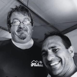 Thierry Debove insieme a Francesco Fida