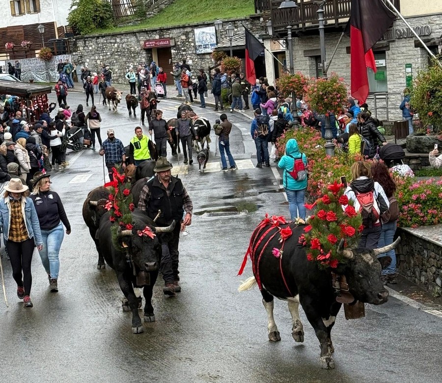 Valtournenche, emozioni e tradizione alla grande festa della Desarpa