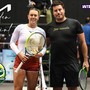 Darma Galfi e Marco Bich al termine della sfida in finale Darma Galfi e Marco Bich al termine della sfida in finale