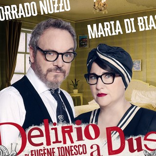 Ad Aosta lo spettacolo teatrale 'Delirio a due' di Eugène Ionesco