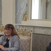 Da sn Lorenzo Tagliaferro, Alina Sapinet e Alberto Bertin