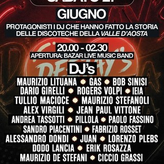 'DJ Chiama Aosta' all'Area Live P8, ultimi posti disponibili in prevendita