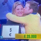 A 'L'Eredità' Silvye Mathiou e Diego Foudon vincono 20.000 euro