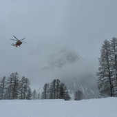 Sciatore travolto da valanga al Colle del Gigante