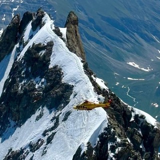 In salvo quattro alpinisti in difficoltà sul Bianco