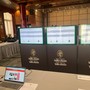 I componenti di una sezione di seggio elettorale ad Aosta