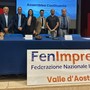 Da sn Dario Pesce, Paolo Bertholier, Luca Vincenzo Mancuso, Alexandra Mititelu, Jean-Pierre Feo, Jean-Paul Chadel, Mauro Battaglino Da sn Dario Pesce, Paolo Bertholier, Luca Vincenzo Mancuso, Alexandra Mititelu, Jean-Pierre Feo, Jean-Paul Chadel, Mauro Battaglino
