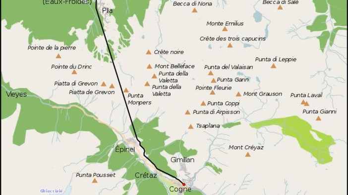 Pila–Cogne, nuovo slancio politico: il sogno della funivia torna sul tavolo della Giunta