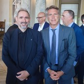 Da dx Emanuele Filiberto e Paolo Fabris