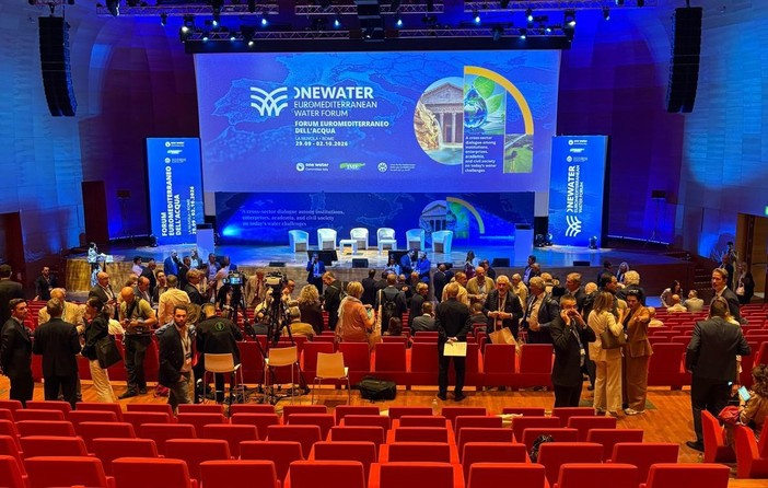 Anche Anbi Valle d'Aosta al Water Summit di Roma Anche Anbi Valle d'Aosta al Water Summit di Roma