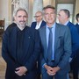Da dx Emanuele Filiberto e Paolo Fabris
