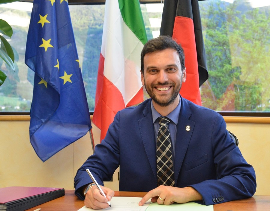L'assessore regionale all'Agricoltura, Marco Carrel