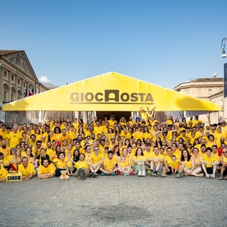 I volontari di 'giocAosta' 2025