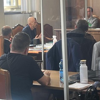 Lo psichiatra Franco Freilone durante la sua deposizione