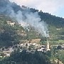 Incendio boschivo sopra Gignod Incendio boschivo sopra Gignod