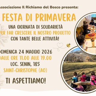 'Festa di Primavera', giornata di solidarietà e attività per famiglie a St-Christophe
