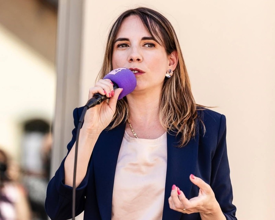 La vicesindaca di Aosta, Valeria Fadda