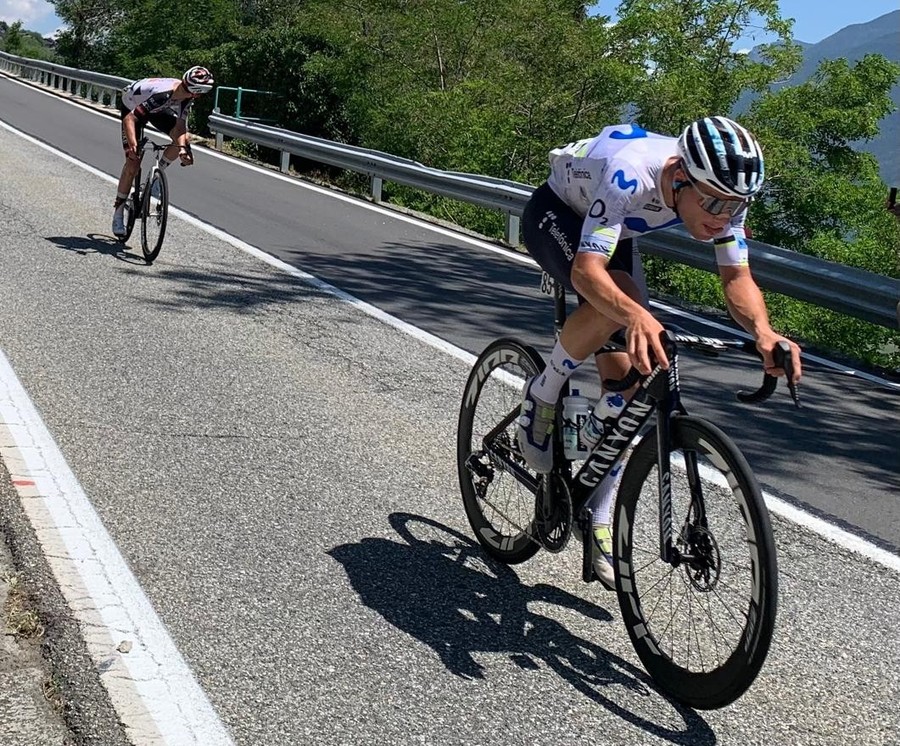 Arrieta e Rubio in testa nella discesa di Saint-Barthélémy