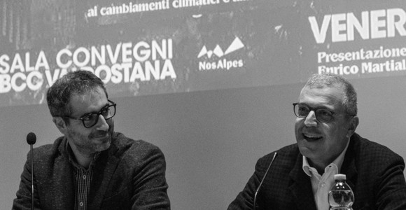 Gli assessori comunali di Aosta Marco Gheller e Corrado Cometto