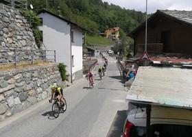 Il passaggio del Giro d'Italia in collina di Nus il 18 maggio 2023 Il passaggio del Giro d'Italia in collina di Nus il 18 maggio 2023