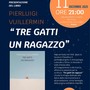 'Tre gatti. Un ragazzo', Pierluigi Vuillermin a Pollein con il suo nuovo romanzo 'Tre gatti. Un ragazzo', Pierluigi Vuillermin a Pollein con il suo nuovo romanzo