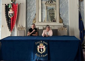 Matteo Alberti e Alina Sapinet