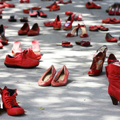 Femminicidio, flash mob in piazza Chanoux ad Aosta