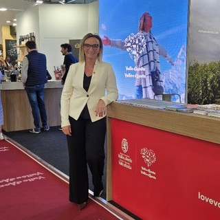 L'assessore Speranza Girod a Vinitaly