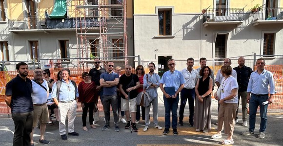 Cantieri alle Case Giachetti, sopralluogo istituzionale 'costruttivo'; Arer promette interventi immediati sulle criticità