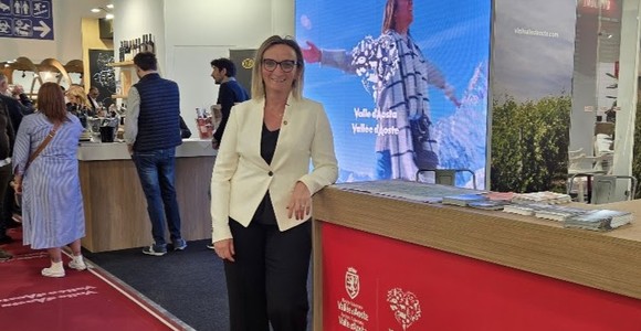 L'assessore Speranza Girod a Vinitaly