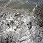 Planpincieux; il ghiacciaio resta stabile, l'allerta pure