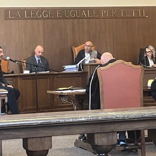 Il vicebrigadiere della GdF, Michele D'Andrea durante la sua deposizione