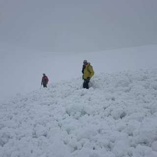 In salvo gli alpinisti rimasti bloccati ieri sul Gemello del Breithorn