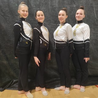 Quattro ginnaste del Club des Sports alla prova del Campionato Insieme Silver