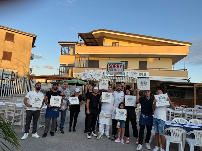 'iSaulle' sono sbarcati a Cellole 'iSaulle' sono sbarcati a Cellole