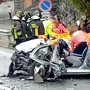 Violento scontro tra auto a Covalou sulla strada della Valtournenche