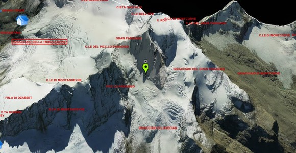 Alpinista precipita e perde la vita sulla parete Nord del Gran Paradiso