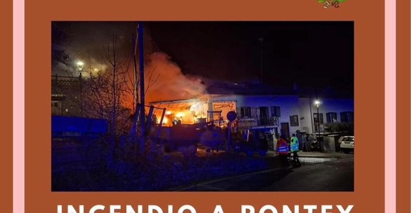 Raccolta fondi per sostenere la famiglia colpita dall’incendio a Pontey Raccolta fondi per sostenere la famiglia colpita dall’incendio a Pontey