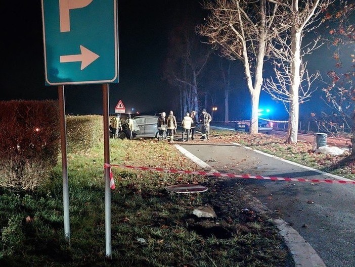 Soccorritori sul luogo dell'incidente (photo credit Torinoggi) Soccorritori sul luogo dell'incidente (photo credit Torinoggi)