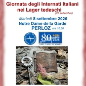 A Perloz la Festa di N.D. de la Garde ricorda gli Internati militari italiani nei lager nazisti A Perloz la Festa di N.D. de la Garde ricorda gli Internati militari italiani nei lager nazisti