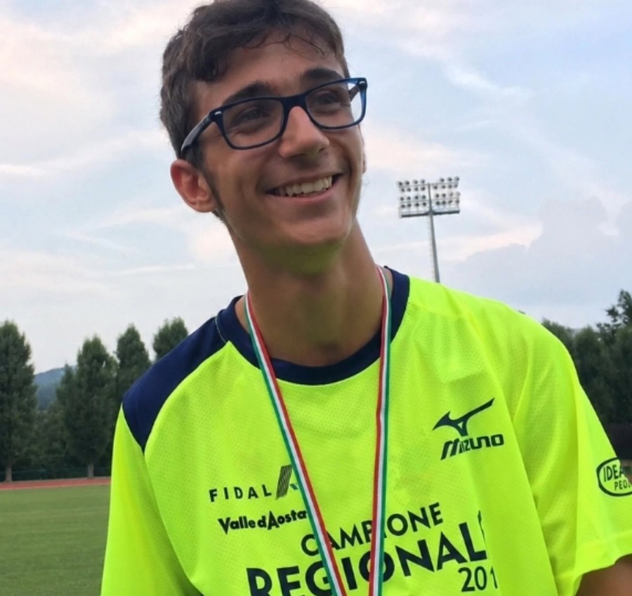 Rhemy Jeantet (dalla pagina fb dell'Atletica Pont Donnas) Rhemy Jeantet (dalla pagina fb dell'Atletica Pont Donnas)