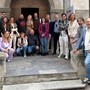 Foto di gruppo per i giovani albergatori valdostani che hanno partecipato all'iniziativa